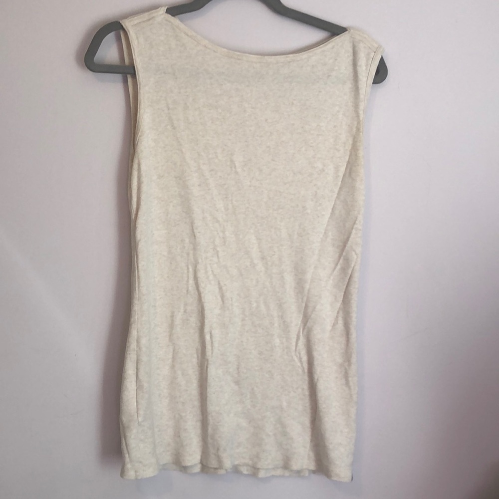 Eddie Bauer heather ivory tank